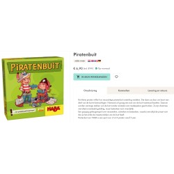 Haba : Piratenbuit.