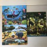 Haba : 3 puzzels.  3 x 48 stukjes