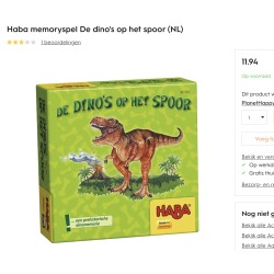 Haba : De dino’s op het spoor.