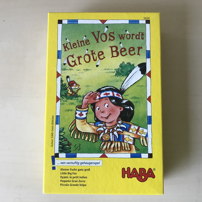 Haba : kleine Vos wordt Grote Beer