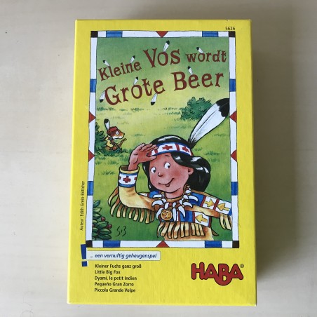 Haba : kleine Vos wordt Grote Beer