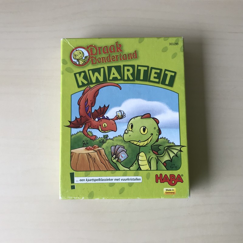 Haba: Draak Dondertand. Kwartet