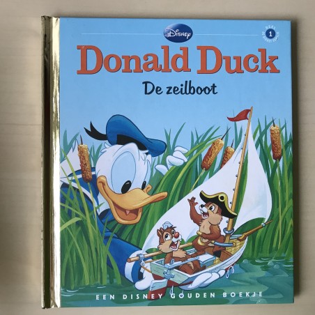 Gouden boekjes : Donald Duck  de zeilboot. Disney deel 01