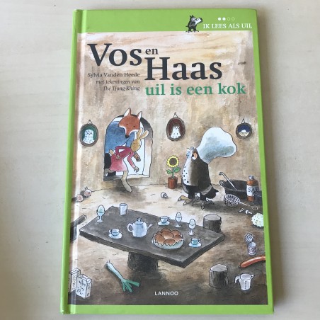 Vos en Haas : uil is een kok
