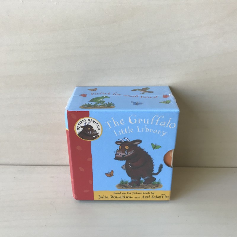 De Gruffelo : Nieuw. Engels. Cassette van 4 boekjes.