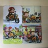 Janod : 6, 9, 12 en 16 stukjes. De motor van Marco.