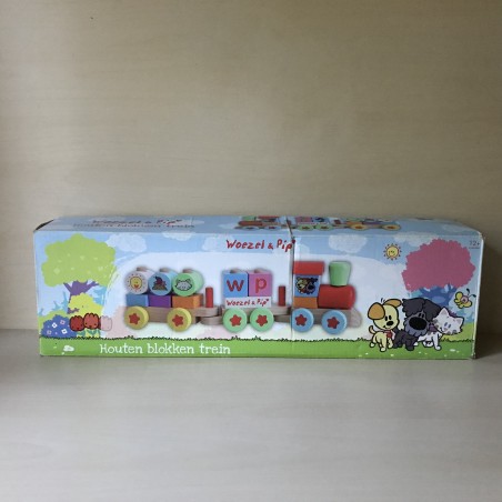 Woezel en Pip : Houten trein.