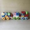 Woezel en Pip : Houten trein.