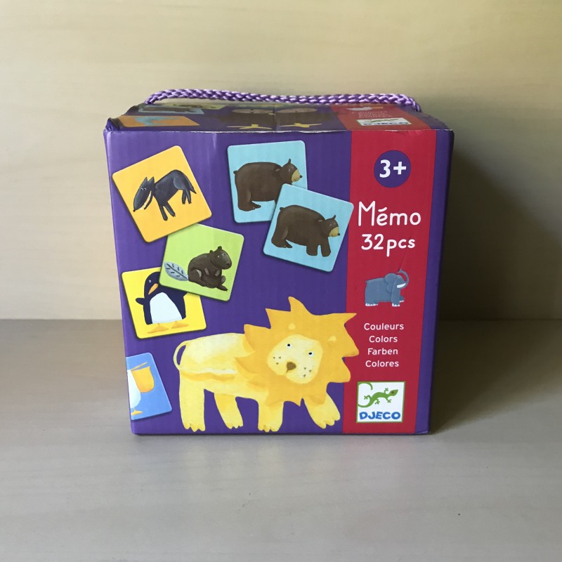 Djeco : Memo kleuren/dieren.