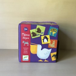 Djeco : Memo kleuren/dieren.