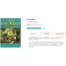 Costa Rica. Ongebruikt. Duits en Engelstalig