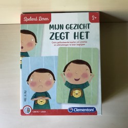 Spelend leren : Mijn gezicht zegt het.