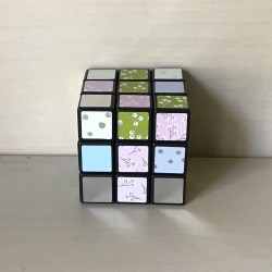 Kubus 3x3. 5,5 x 5,5 x 5,5 cm.