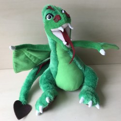 Efteling Draak. Knuffel. 30 cm. hoog