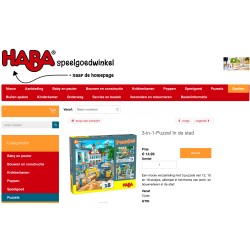 Haba : Puzzel 12,15,18 stukjes