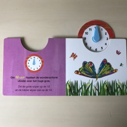 Eric Carle : Rupsje Nooitgenoeg. Hoe laat is het?
