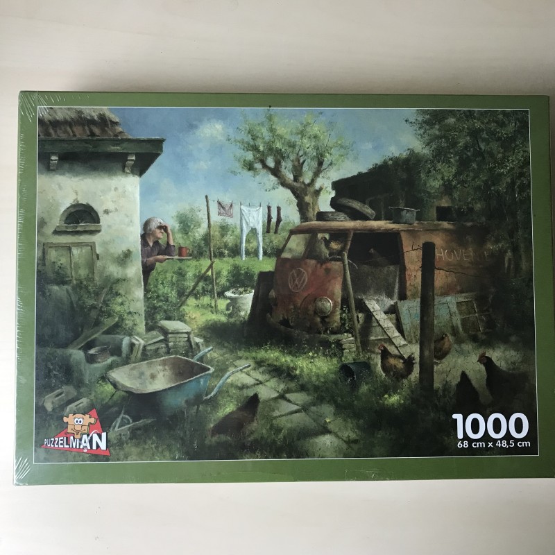 Marius van Dokkum : Nieuw. Kippenhok. 1000 stukjes