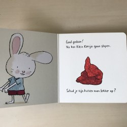 Nog even achter mijn oortjes kriebelen.