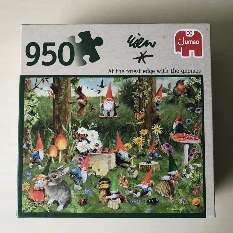 David de Kabouter : At the forest edge with the Gnomes. 950 stukjes.