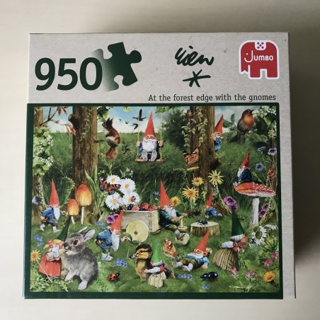 David de Kabouter : At the forest edge with the Gnomes. 950 stukjes.