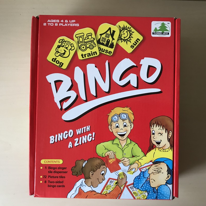 Engels : Ongebruikt. Bingo with a sing