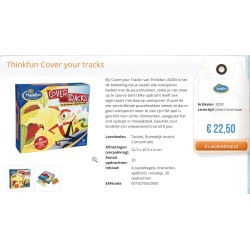 Thinkfun Smartgames : Cover Your Tracks