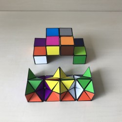 Magic puzzel: magic cube.
