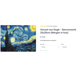 Diamond painting : Nieuw. De sterrenwacht van van Gogh.
