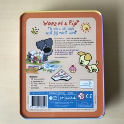 Woezel en Pip. Ik zie, ik zie wat jij niet ziet. In blik.