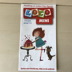 Mini Loco boekje : Spelen met Floddertje, Otje en de anderen. Leeftijd 4-6 jaar.