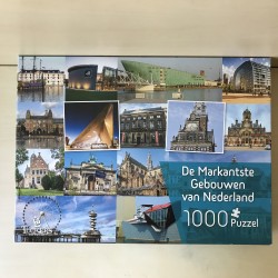 Markantste gebouwen van Nederland.1000 stukjes