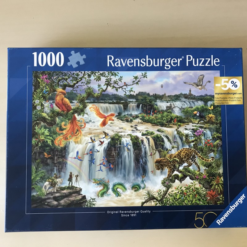 Ravensburger. Fantastische waterval van Iguazu. 1000 stukjes