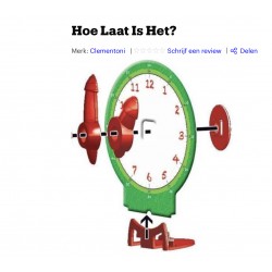 Ik leer door te spelen : Hoe laat is het?