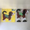 Grote strijkkralen : Hond. Hama
