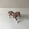 Schleich : Veulen.  8 cm. hoog en 10 cm. lang.
