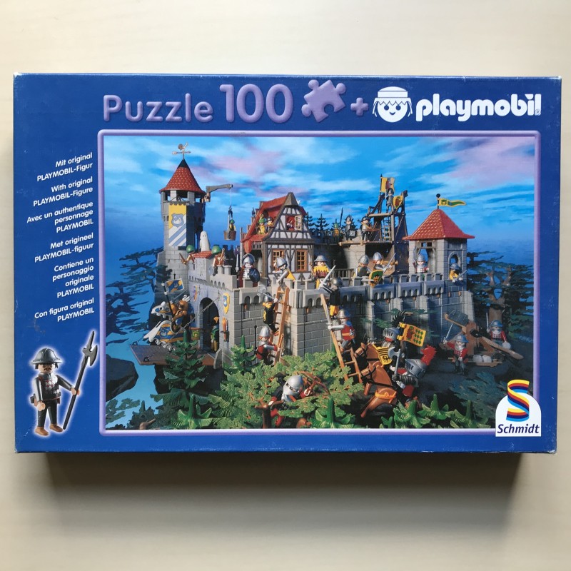 Playmobil : Kastelen en ridders. 100 stukjes.
