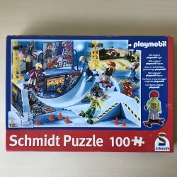 Skater park : Playmobil 100 stukjes - popje