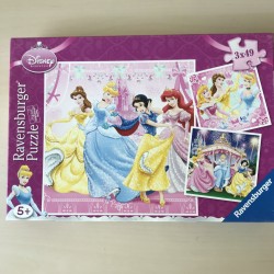 Prinsessen 3 x 49 stukjes