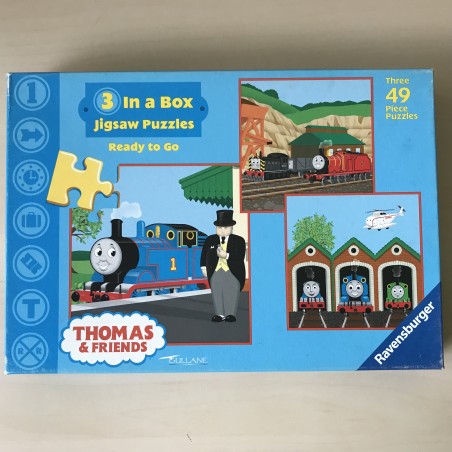 Thomas de trein puzzel 3 x 49 stukjes