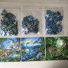 Dinosauriërs.  3 x 49 stukjes