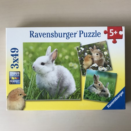 Dieren :  3 x 49 stukjes.