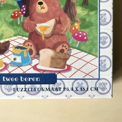 Puzzel : 2 x 24 stukjes Kinderliedjes