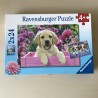 Lieve puppy’s : Puzzel  2 x 24 stukjes