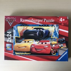 Cars : Puzzel  2 x 24 stukjes