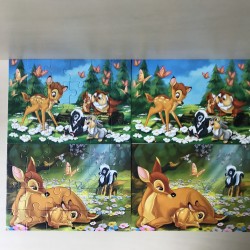 Disney : Bambi. Puzzel  2 x 24 stukjes