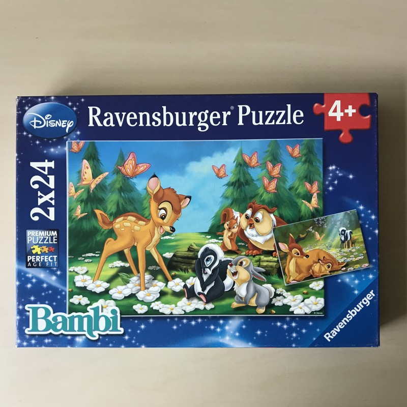 Disney : Bambi. Puzzel  2 x 24 stukjes