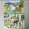Puzzel  2 x 24 stukjes. Paarden, boerderij