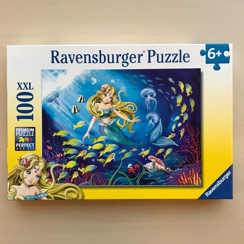 Zeemeermin 100 XXL stukjes