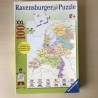 Puzzel : Kaart van Nederland. 100 XXL stukjes.