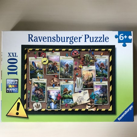 Dino’s dinosaurussen : 100 XXL stukjes